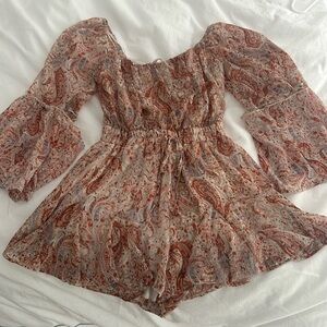 Cute romper mini dress
